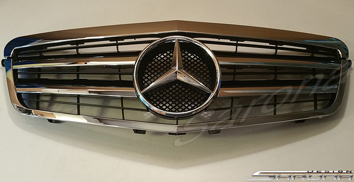 Custom Mercedes E Class  Sedan Grill (2009 - 2013) - $270.00 (Part #MB-040-GR)